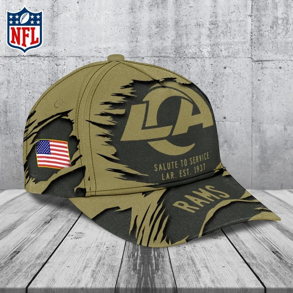 Rams 2025 Salute to Service Classic Cap