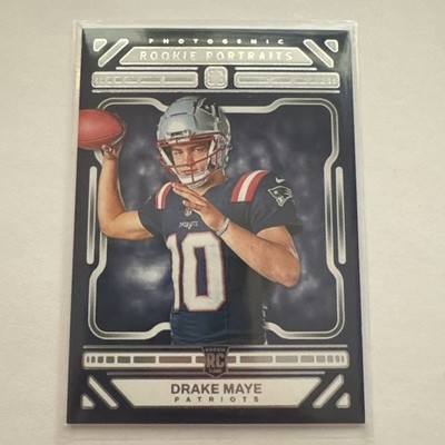 Drake Maye 2024 Panini Photogenic Rookie Portraits #194 Rookie Card RC Patriots