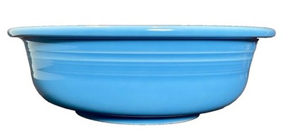 FREE SHIPPING Fiesta PEACOCK Blue Vegetable Fruit Serving Bowl