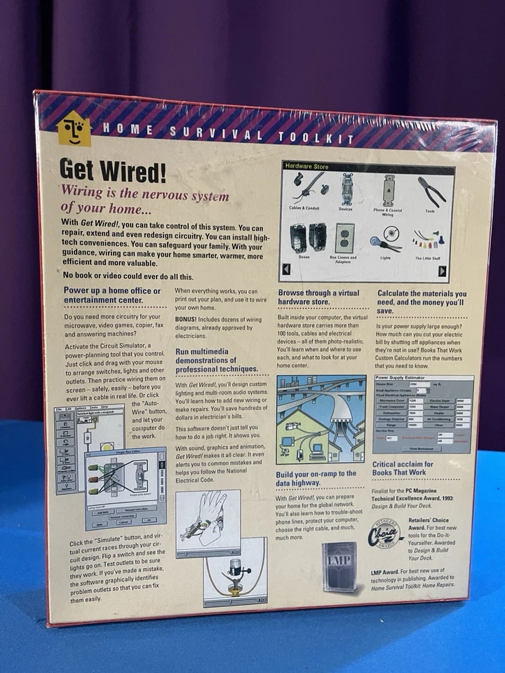 Get Wired! For Windows 3.1 VGA Authentic Software Rare *EXCLUSIVE* Sealed - Image 2 of 4