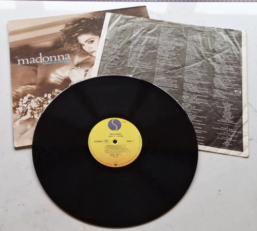 Madonna Like a Virgin 1st Press German 1A/B2 Sire Records 925 157-1 Vinyl LP