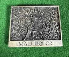 Vintage Schlitz Malt Liquor Beer Advertising Belt Buckle