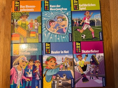 Die drei !!! Ausrufezeichen Kosmos 6 Bände Heuler Parfüm Spiel Meerjungfrau