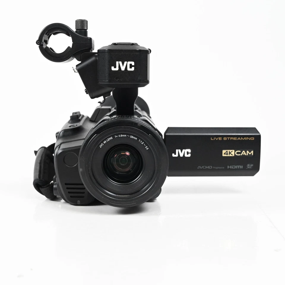 JVC GY-HM250 UHD 4K Streaming Camcorder #651 - Image 3 of 4