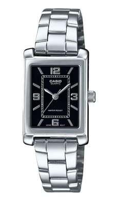 Casio Standard Quartz Dress LTP-1234DD-1A Spritzwassergeschützte Damenuhr