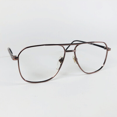 KINGFISHER eyeglasses BROWN SQUARE PILOT glasses frame MOD: 18KGP UK