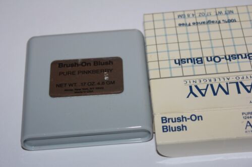 Almay Hypo-Allergenic Lasting Glow Brush-on Blush - #12440 PURE PINKBERRY - Picture 3 of 3