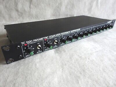 TC Electronic 1220 Parametric Equalizer - Cult EQ | eBay TC Electronic 1220 Parametric Equalizer - Cult EQ | eBay