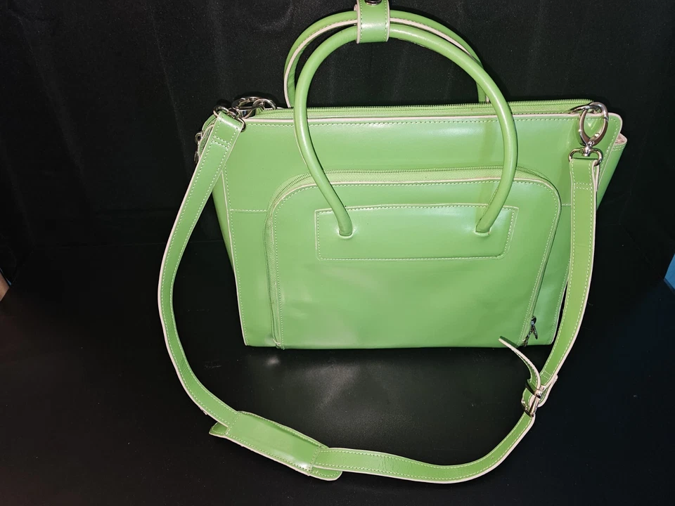 McKlein EE. UU. Green Lake Forest 15,6" Laptop Tablet Maletín Estuche Correa para el Hombro Foto 4 de 4