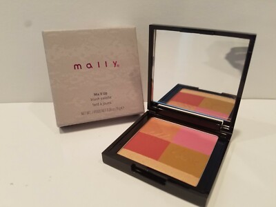 MALLY- Mix It Up Blush Palette - Lighter - 0.28 Oz - NIB