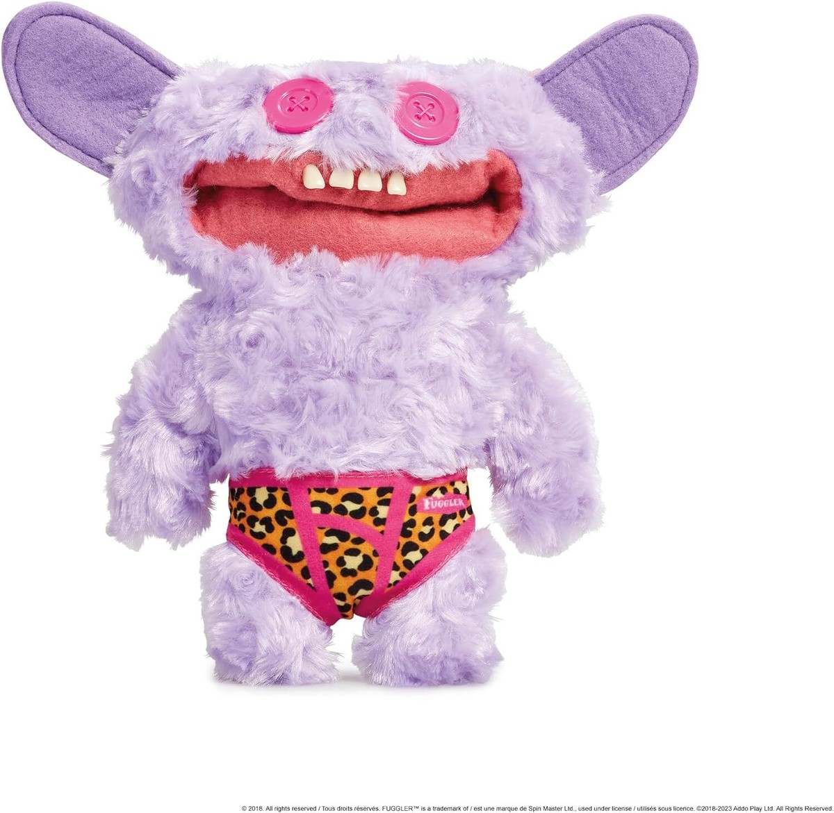 Fuggler Budgie Fuggler Edition グリーンモンスター Fuggler Funny Ugly Monster, Budgie Edition Green Plush Toy