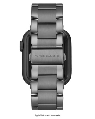 Vince Camuto Stainless Steel Link Band for Apple Watch 42/44/45 Ultra 