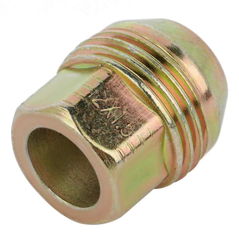 20PCS Gold Zinc 12*1.5mm 1.07" Tall Wheel Lug Nuts For 84-11 Chevrolet Corvette - Изображение 4 из 4