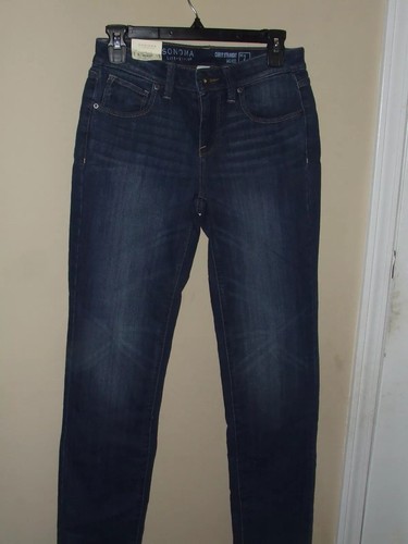 NWT Sonoma Sz 2 Denim Jeans Curvy 