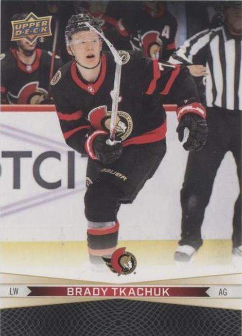 2023-24 Upper Deck Tim Hortons Greatest Duos - Brady Tkachuk Matthew Tkachuk #18 - 1 of 1