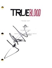 Joe Manganiello Signed Autograph True Blood Pilot Script Screenplay - Alcide