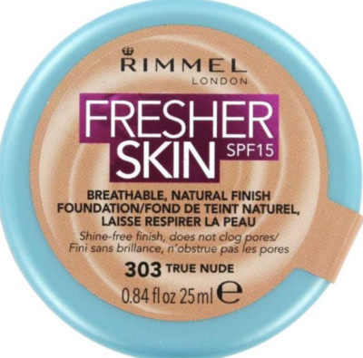 Rimmel Fresher Skin SPF 15 303 True Nude New sealed Foundation New Sealed