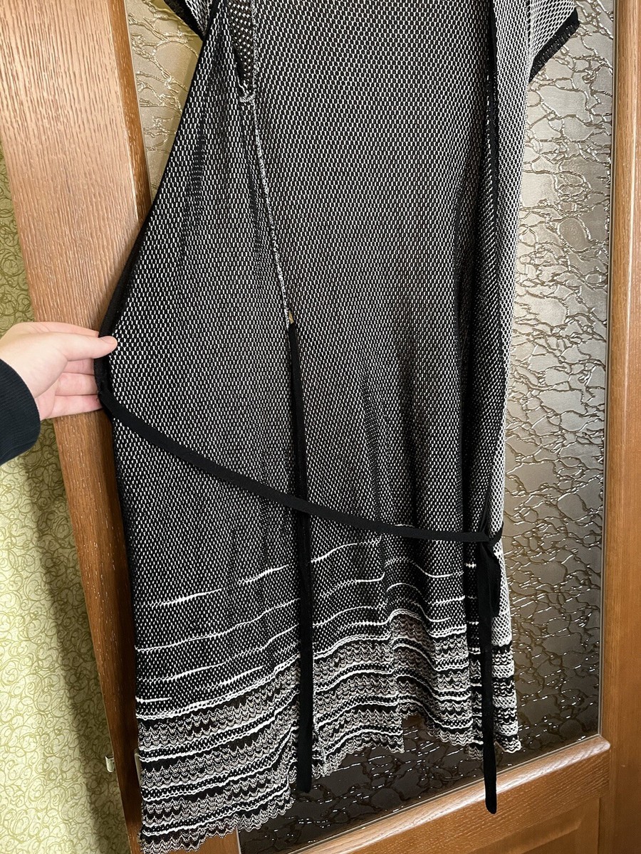 MISSONI MADE IN ITALY RARE VINTAGE KNEE LENGTH WRAP ABSTRACT
