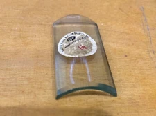 Bevelled Glass Convex  Suitable Carriage Clock Glass. 3.2mm x 6.6mm