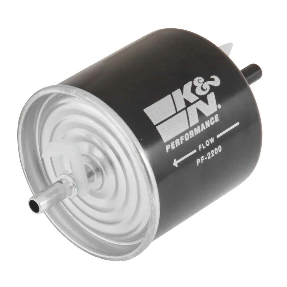 K&N High Flow Rates Fuel Filter Cellulose Media Fits Ford Mazda Mercury Lincoln - Image 3 of 4