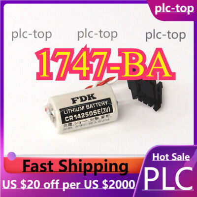 1PC Allen Bradley SLC PLC Battery 1747-BA SANYO Japan CR14250SE FDK Brand New