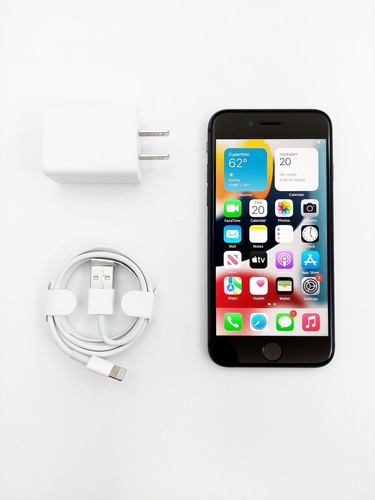 Apple iPhone 8 Fully Unlocke) 64GB Gray with Tempered and Earbuds (Very Good) - Afbeelding 3 van 5