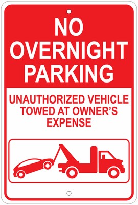 parking x12 expense towing towed