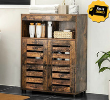 Industrial Vintage Cupboard Cabinet Hall Slim Sideboard Storage Unit Side Table