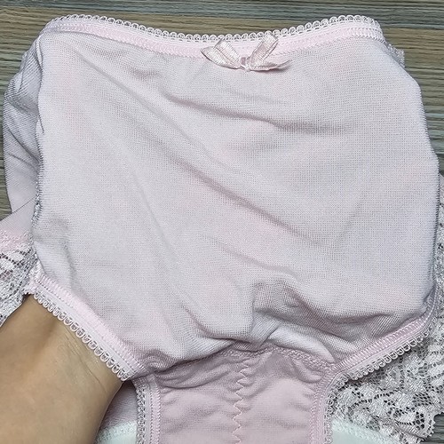 5 Pair Vintage Panties Nylon Spandex Cotton Sissy Briefs Size Small Hip 32-36" - Picture 9 of 24