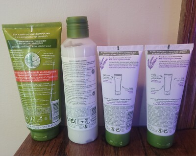 Yves Rocher Organic Lavender Set - Hair Mask, Body Lotion, & Treatments
