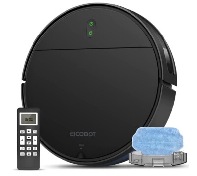 EICOBOT Robot Vacuum and Mop Combo, Robot Vacuum Cleaner with 2000Pa Suction