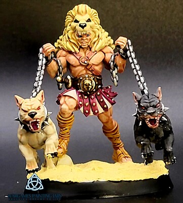 Painted Character Hercules D&D RPG collection miniature