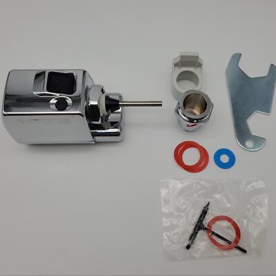 Sloan EBV89A-M-CD Side Mount Single Flush Operator Infrared Sensor Bright Chrome