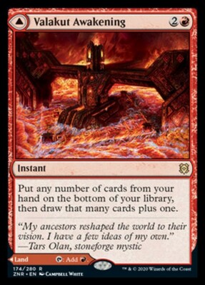 Valakut Awakening // Valakut Stoneforge ~ Zendikar Rising [ Excellent ] [ MTG ]