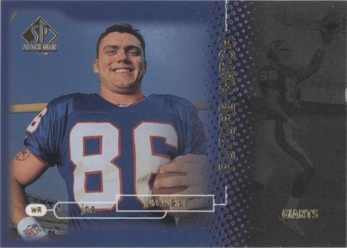 1998 SP Authentic Joe Jurevicius #22 - 1 of 2