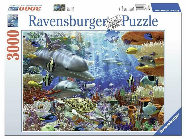 Ravensburger 2000 Piece Jigsaw Puzzle Wisdom Whale # 164646 Ocean Scene Complete for sale online
