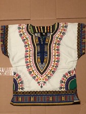 KID'S AFRICAN PRINT DASHIKI Size Xs