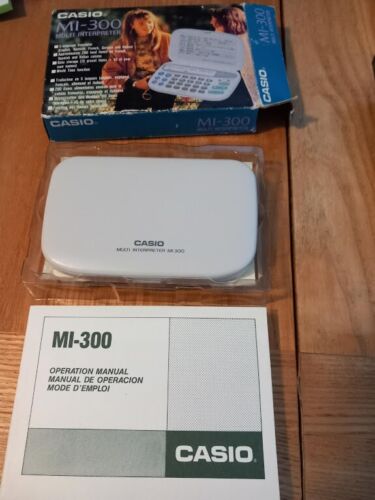 Casio MI-300 Multi Interpreter Portable 5 Language Translator - Picture 2 of 3