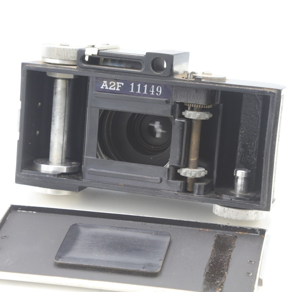 Preowned ARGUS A2F 35MM CAMERA with CASE f4.5 lens for parts or
