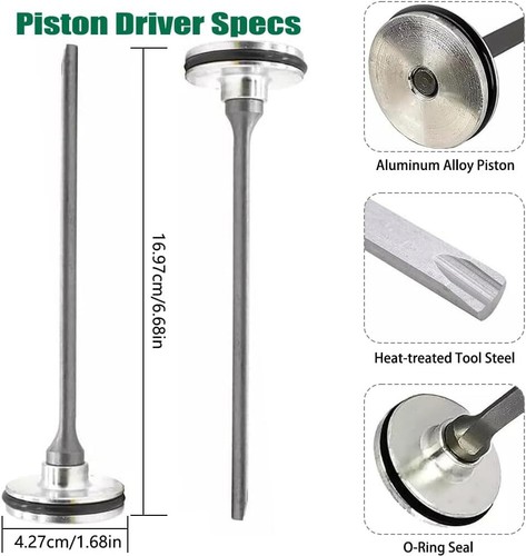 Aftermarket Piston Driver Assembly for NR65AK2S Strip Nailer (2 PACK) - Picture 2 of 11