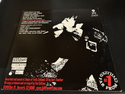 2002年】THE CLlFTONS/Sex, Drugs & AIcohoI The Cliftons - Sex