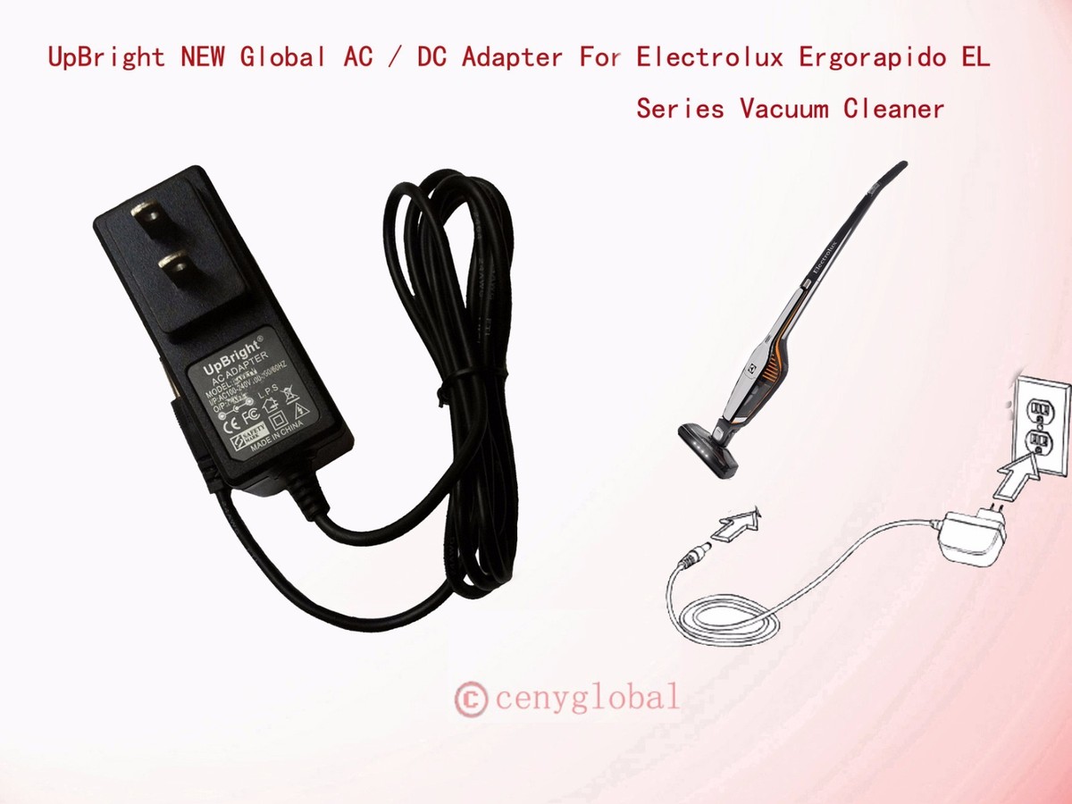 Caricatore PwrON 15V Per Aspirapolvere Electrolux Ergorapido – Adattatore AC/DC 100-240V, 2m
