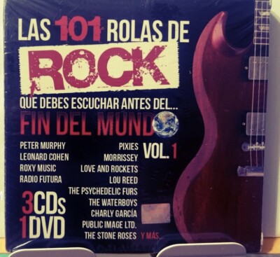 Mega Rare 3cd & Dvd Set Las 101 Rolas De Rock Fin Del Mundo NO LONGER Brand NEW