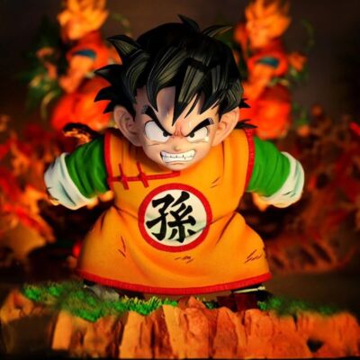 Dragonball Z - Son Gohan Kid Rage - Anime Modell Figur - 13cm Sammlerfigur - PVC