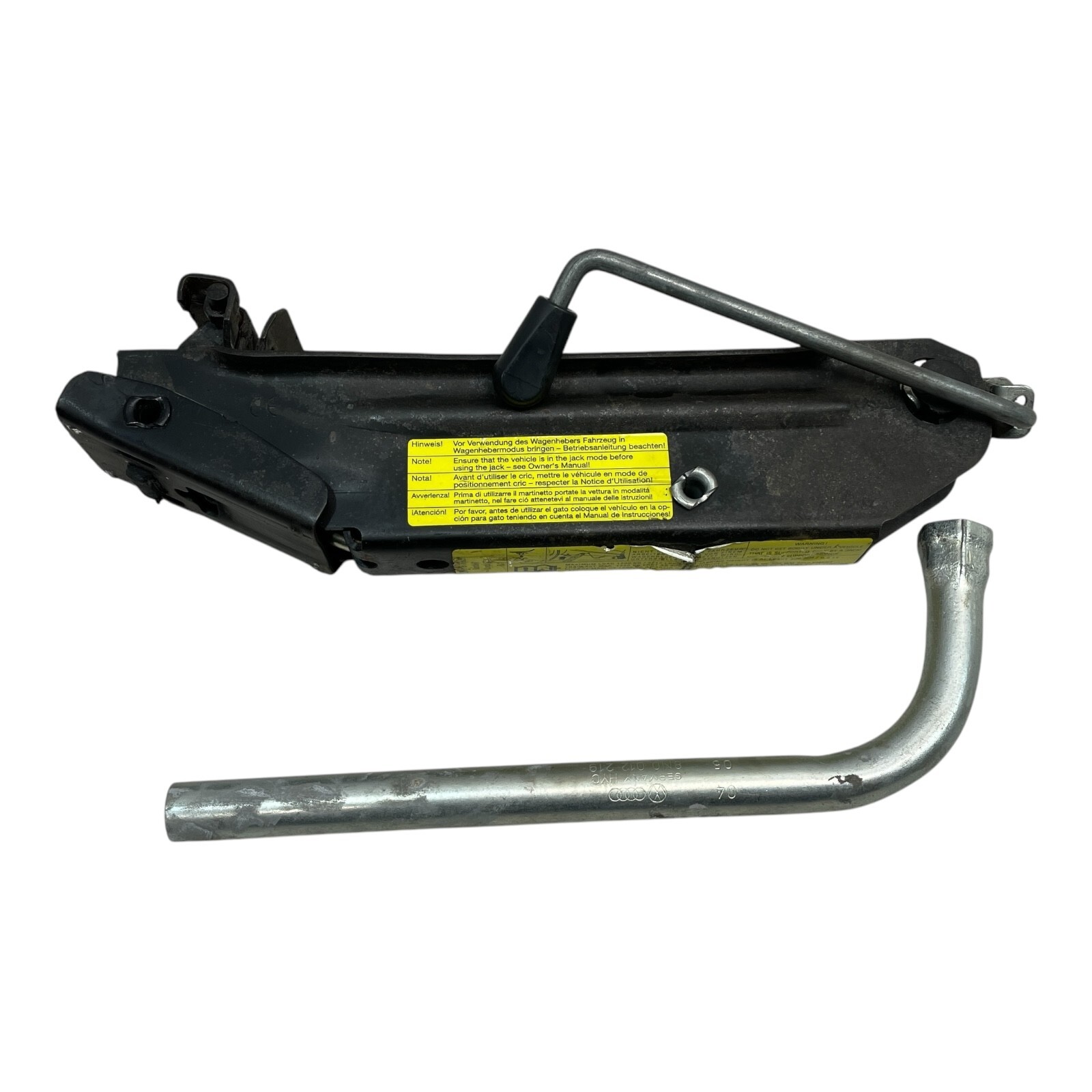 03-11 Bentley Continental GT W12 Emergency Spare Tire Lift Jack Tool 3W0011031
