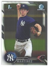 2016 Bowman Draft Nolan Martinez #BDC-106 Chrome