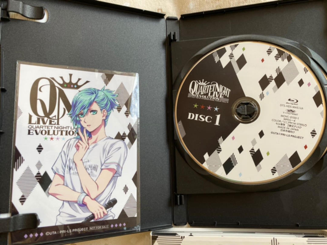 うたプリ QUARTET NIGHT LIVE 2017 Blu-ray Uta no Prince-sama QUARTET NIGHT LIVE EVOLUTION 2017 +