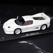 BBR 1:18 Ferrari F50 Coupe 1995 Diecast Model Car Yellow/Gray/White/Blue