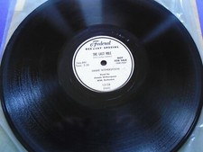 E+ 78 10" Jimmy Witherspoon Federal 12138 Promo the Last Mile Back Door Blues