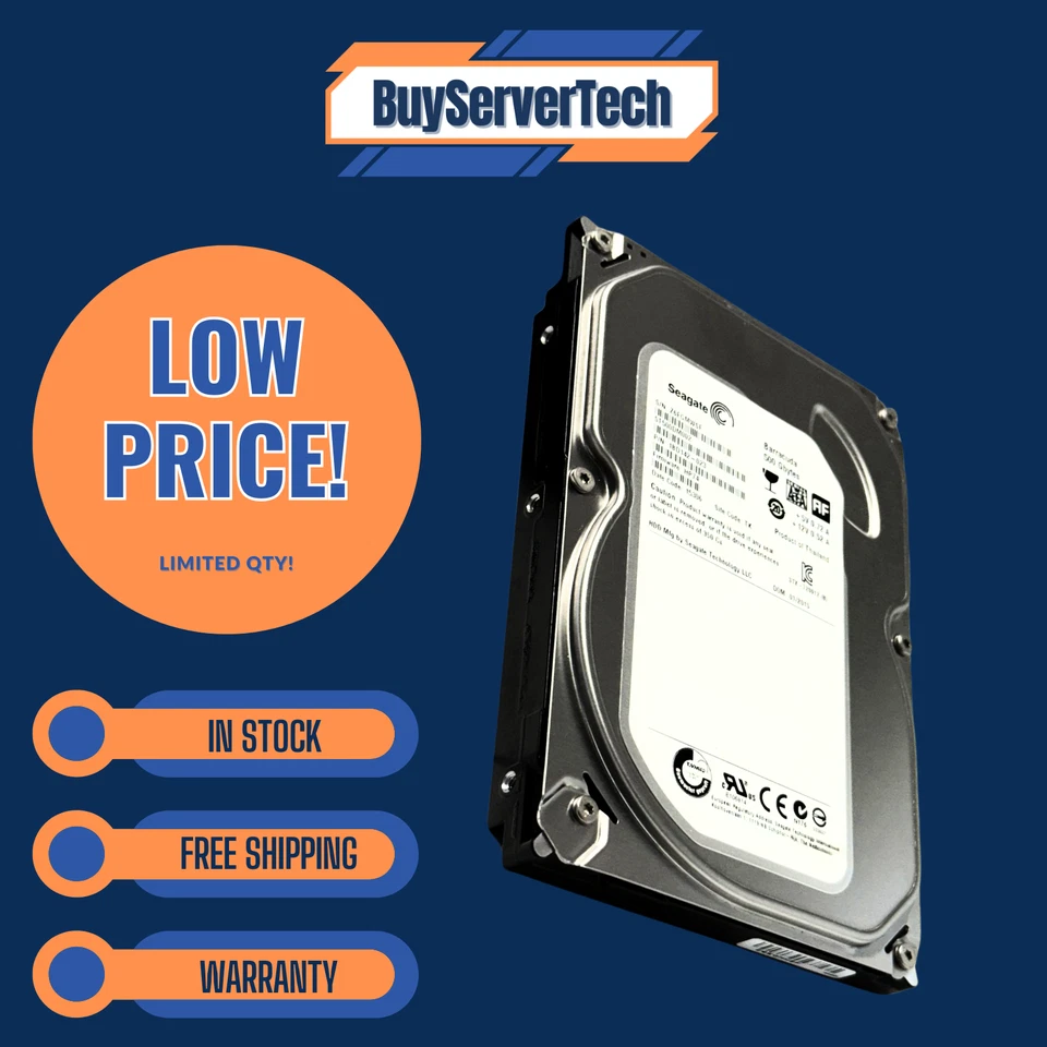 Seagate ST500DM002 500GB 7200RPM SATA 3.5" HDD | 0Hrs | Desktop PC DVR | 1YR - Image 2 of 2